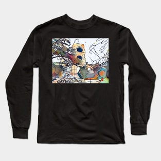 Kandinsky meets Arles, motif 1 Long Sleeve T-Shirt